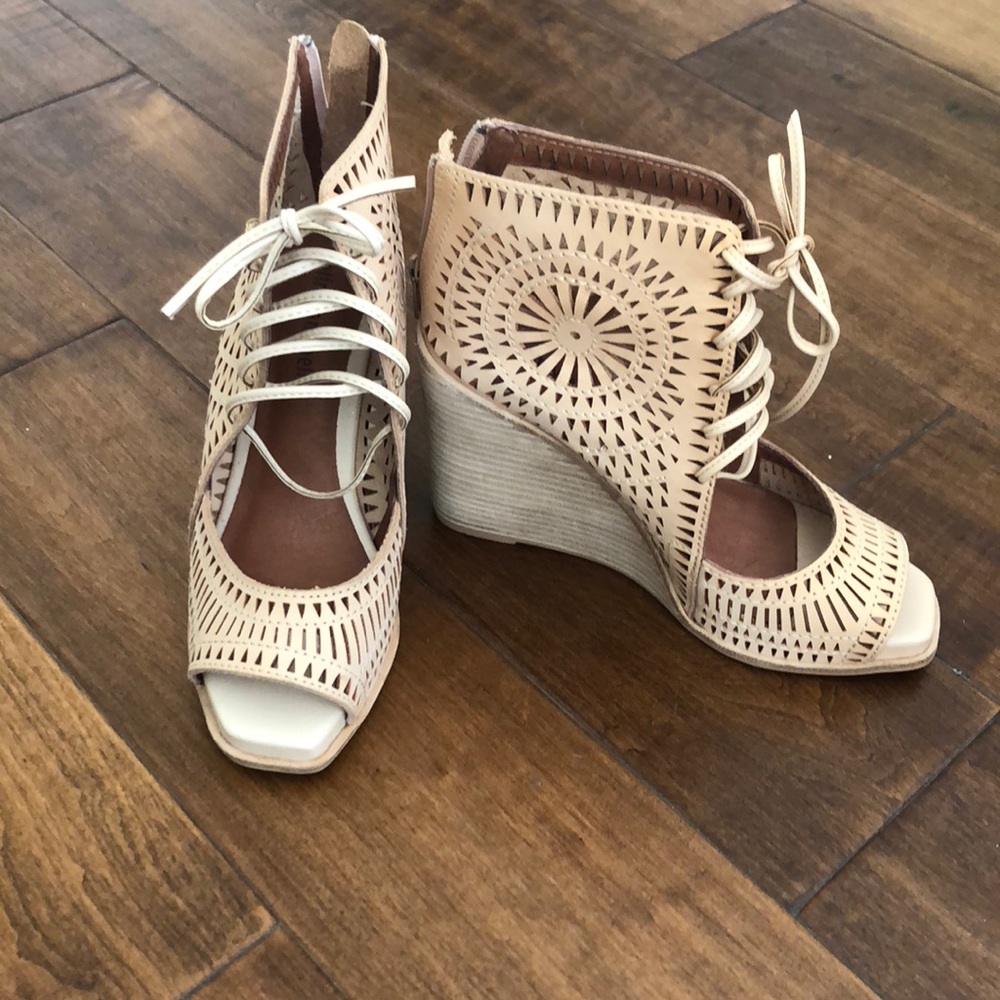 Wedge heels